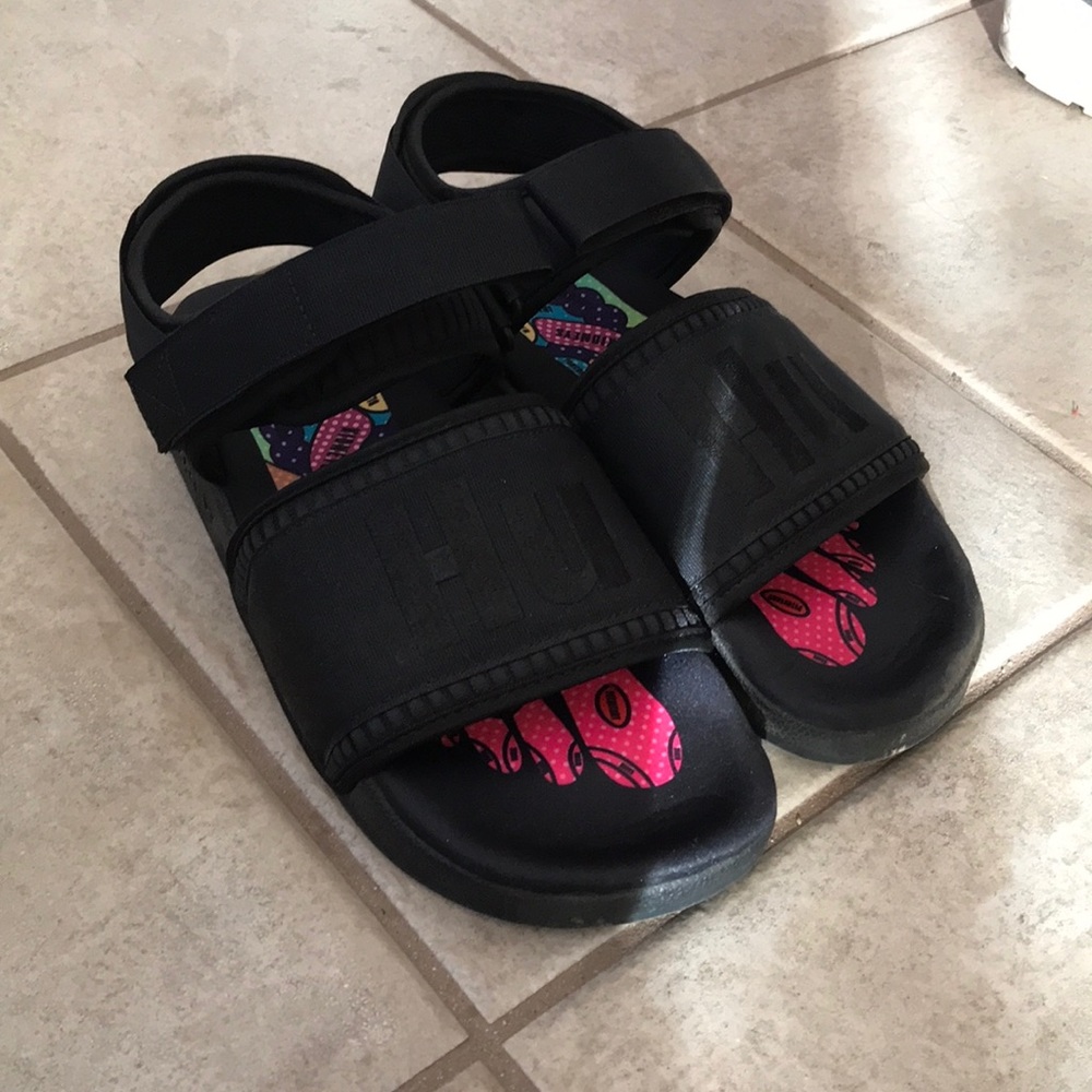 Adidas X Pharrell adilette 2 sz. 8 black